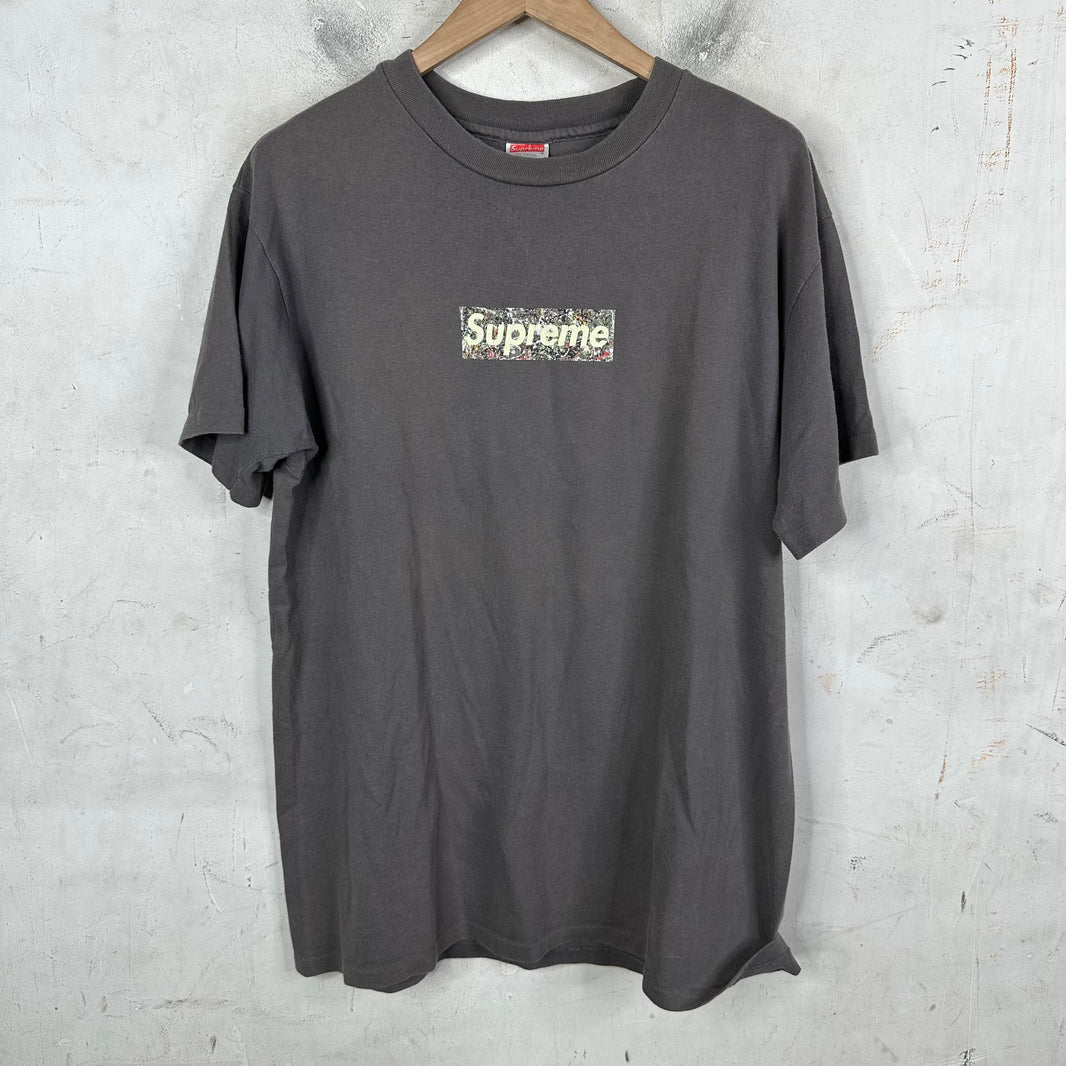 Supreme Jackson Pollack Box Logo T-Shirt