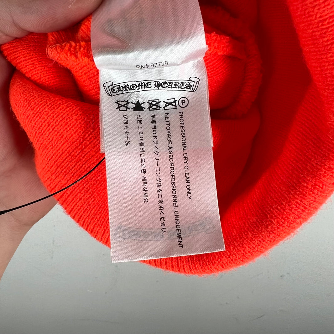 Chrome Hearts Orange Watch Cap