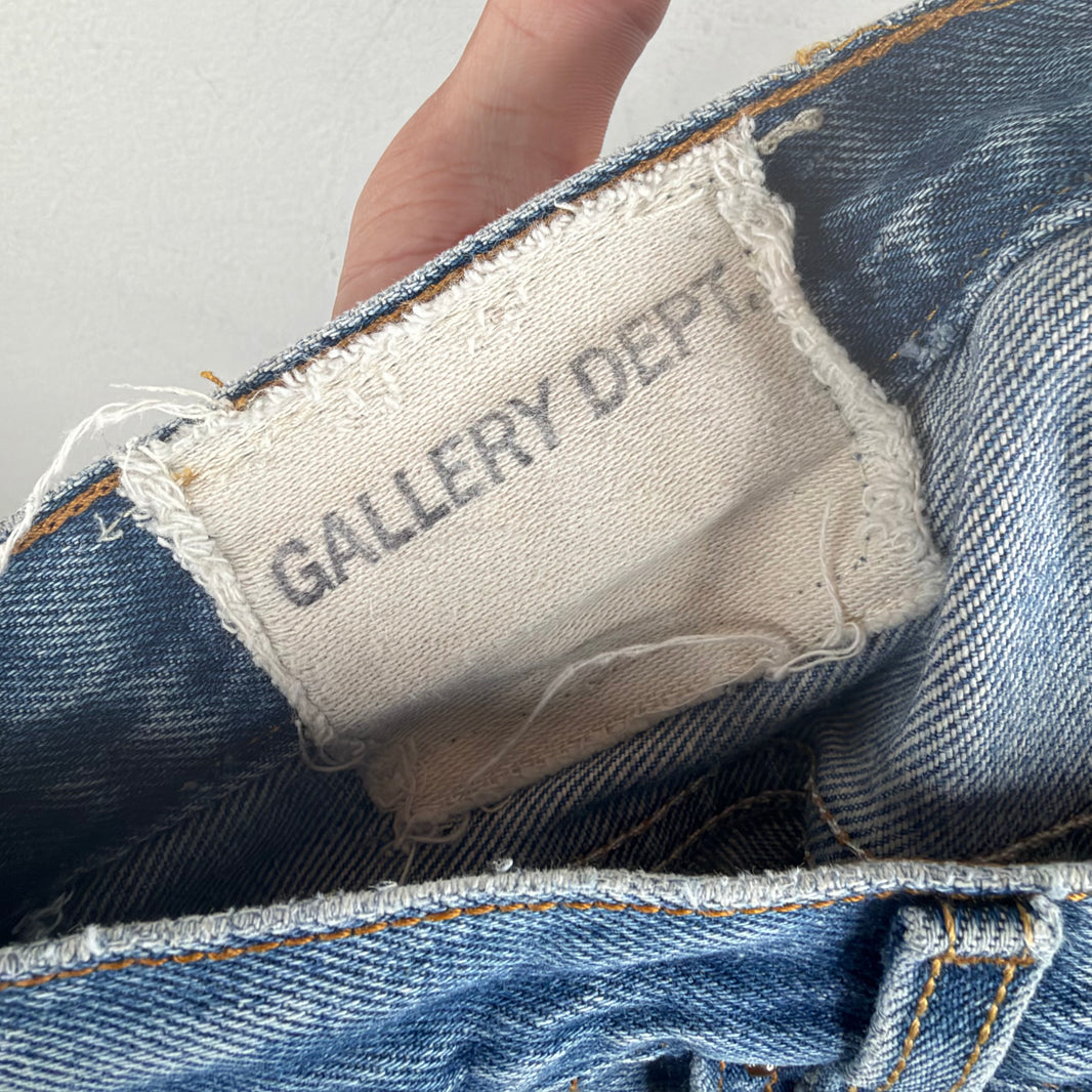 Gallery Dept Flare Patchwork Denim Jeans