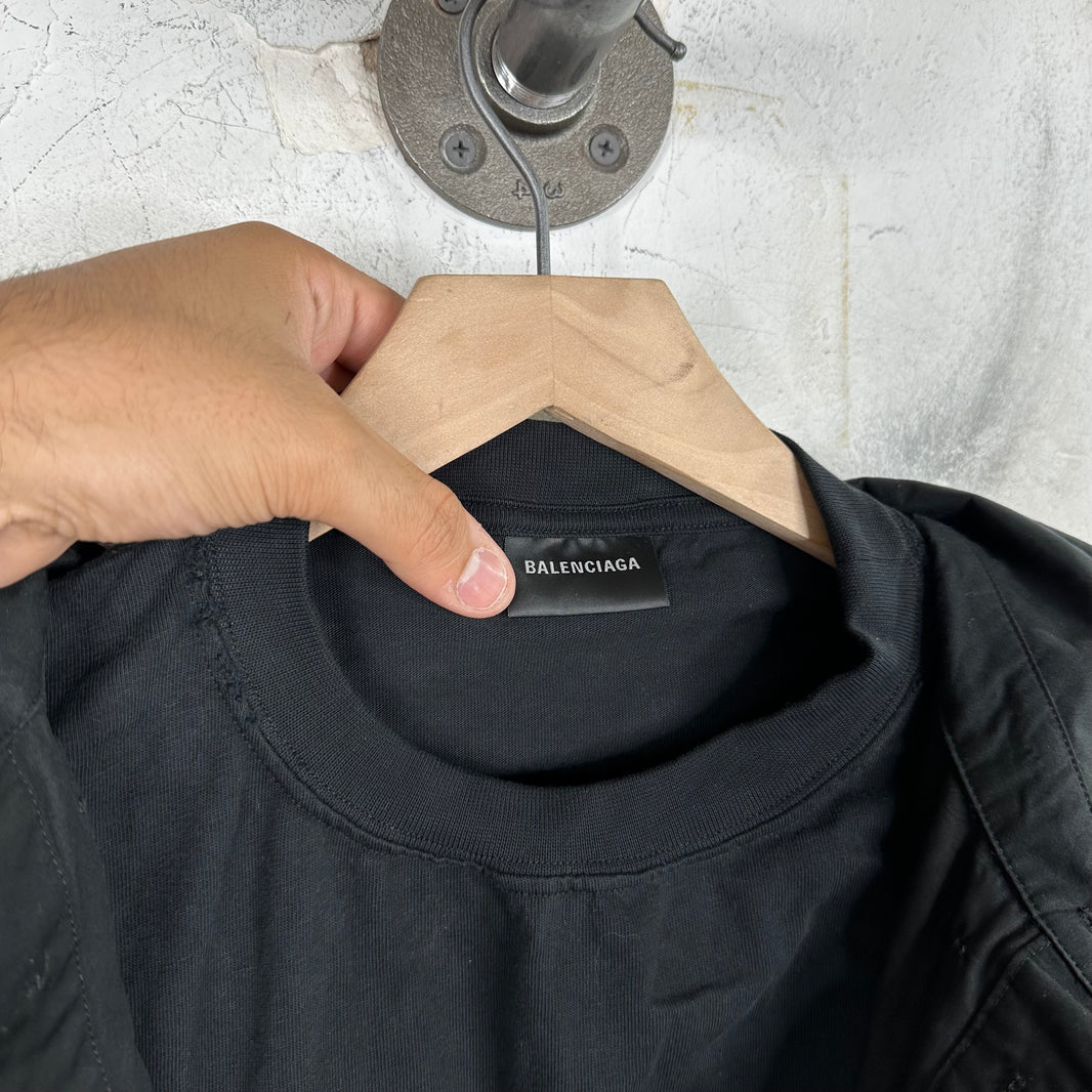 Balenciaga Trompe Layered Overshirt