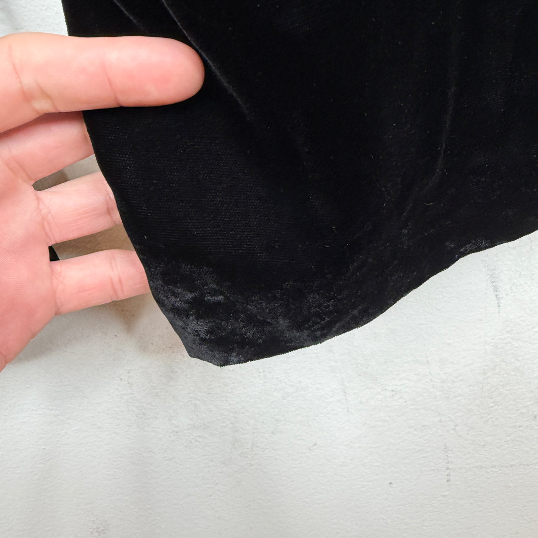Saint Laurent Velvet Baggy Trousers