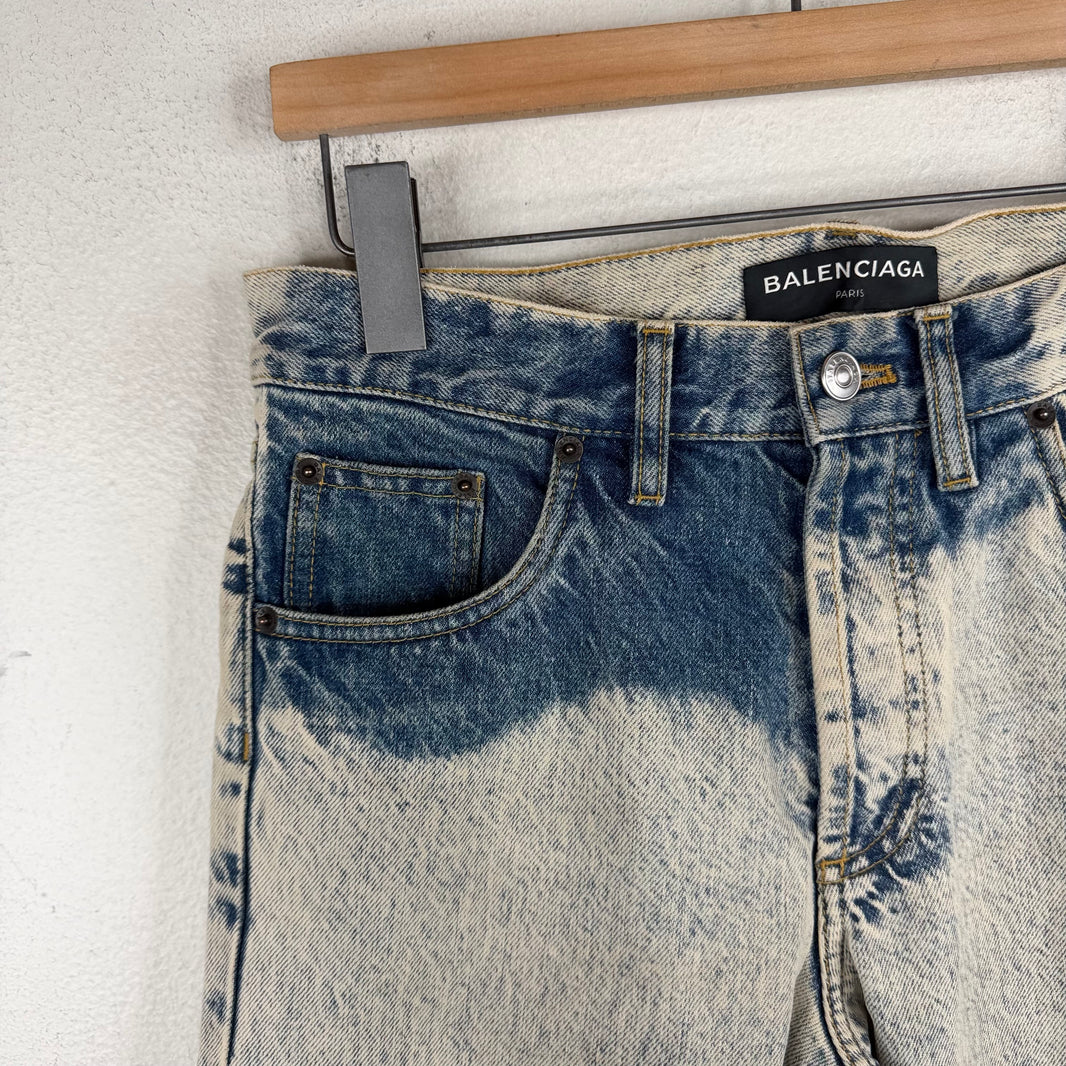 Balenciaga Acid Wash Straight Jeans