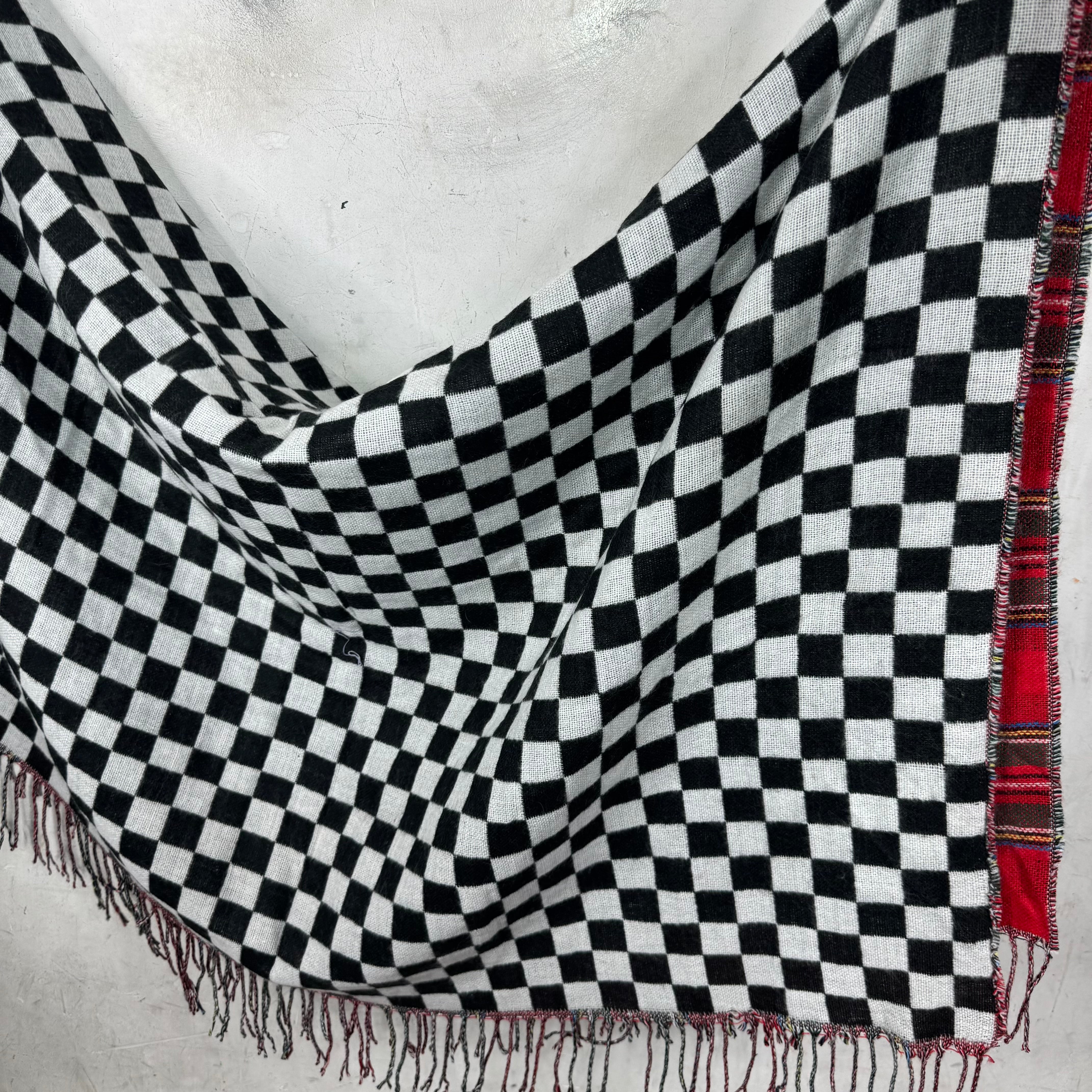クリスマスペアルック stussy リバーシブルチェックマフラー 2way Stussy Double Sided Blanket – www.Lukes.store