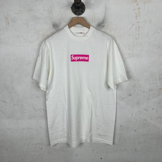 Supreme' 07 Pink Box Logo T-Shirt