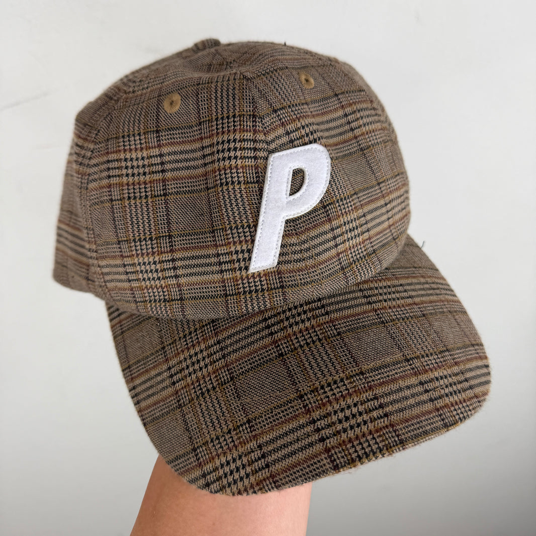 Palace Plaid P Logo Hat