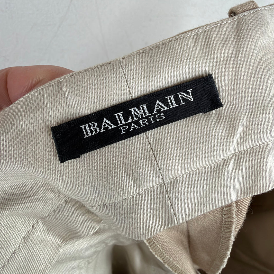 Balmain Gold Stripe Chinos