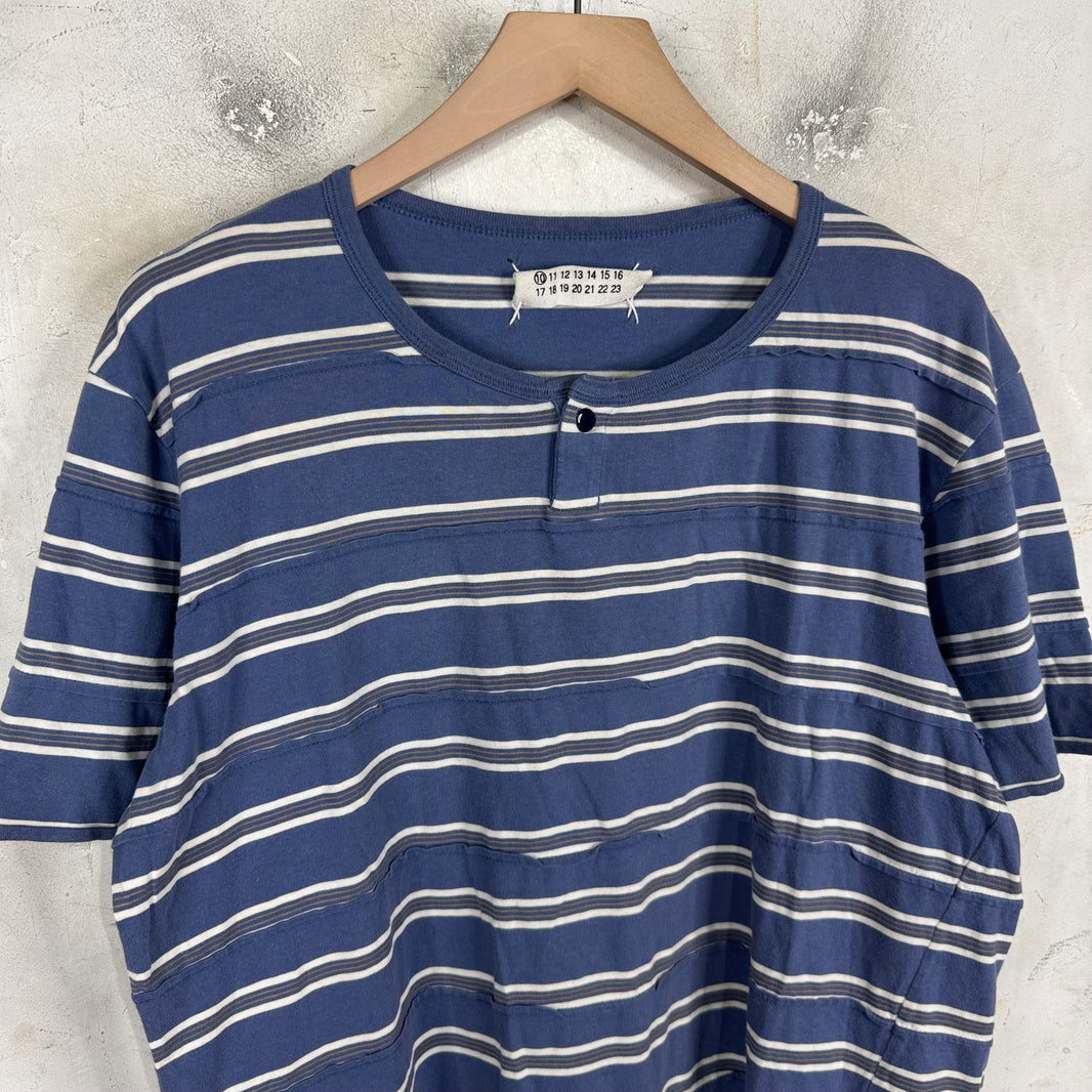 Margiela 2013 Panelled Henley Shirt