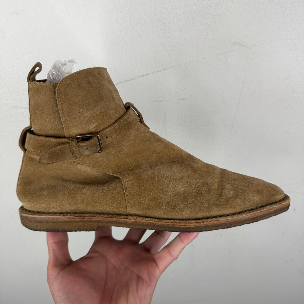 Saint Laurent Jodhpur Suede Boots