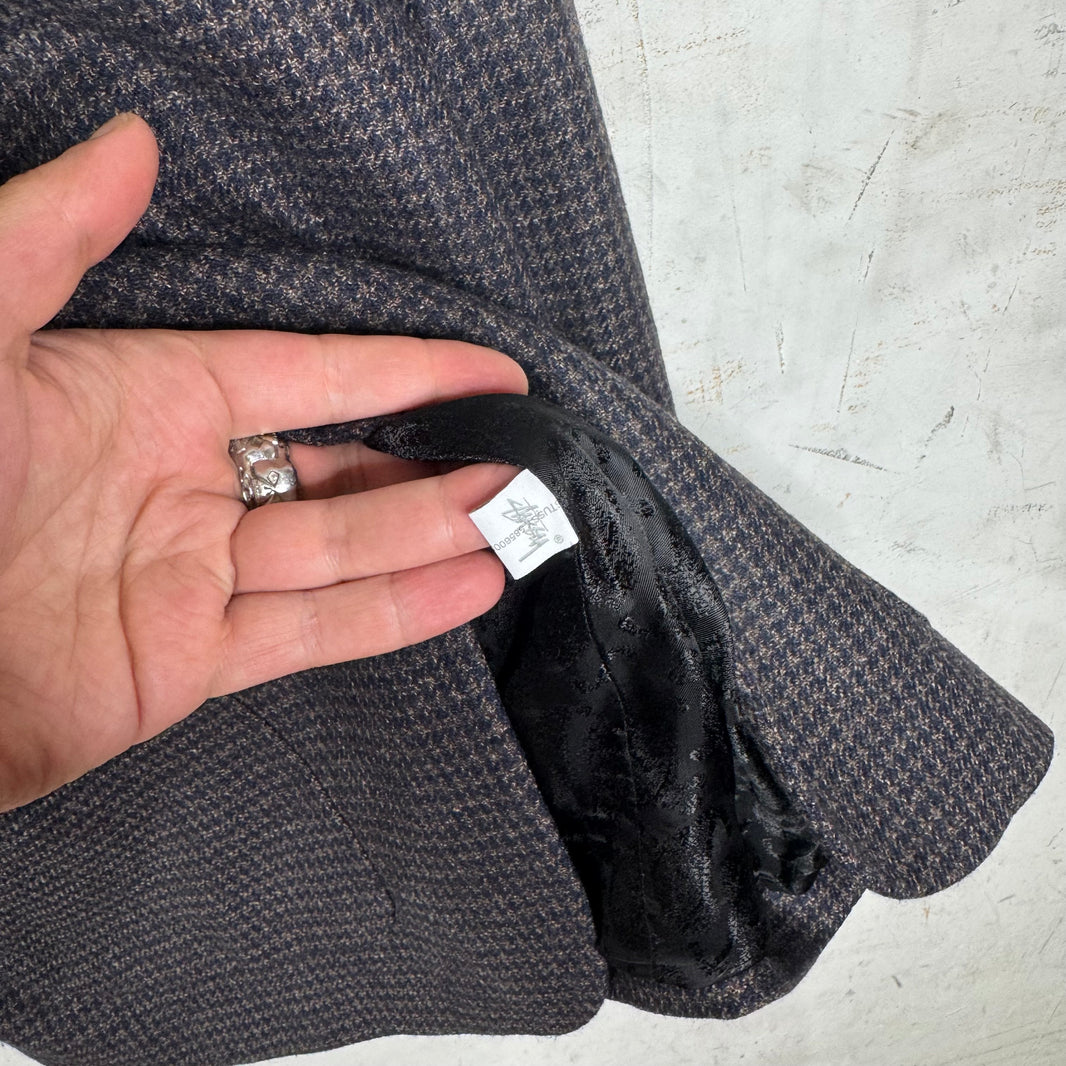 Stussy x Loro Piana Houndstooth Blazer