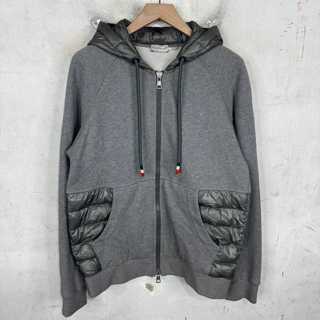 Moncler Puffer Paneled Manglia Cardigan