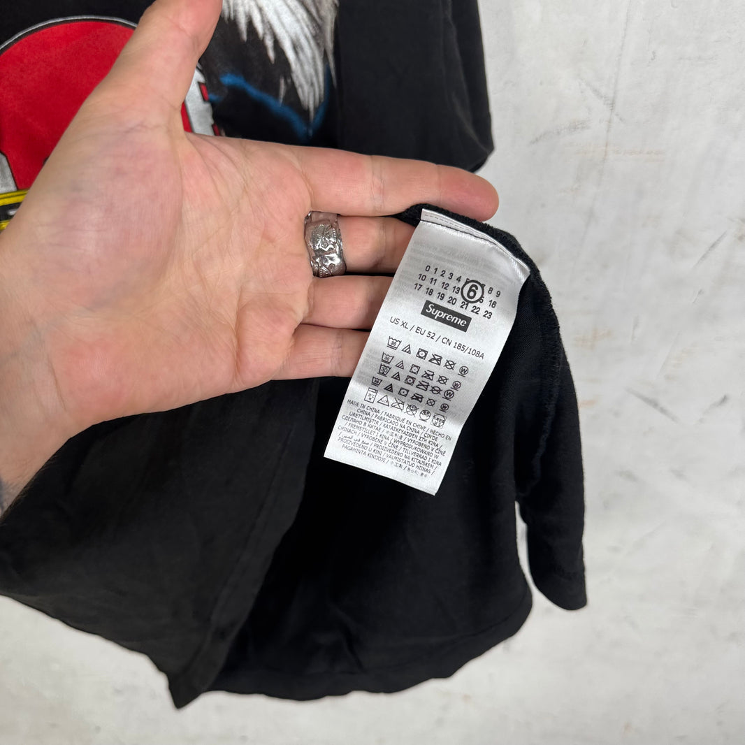 Supreme x MM6 Split Eagle T-Shirt