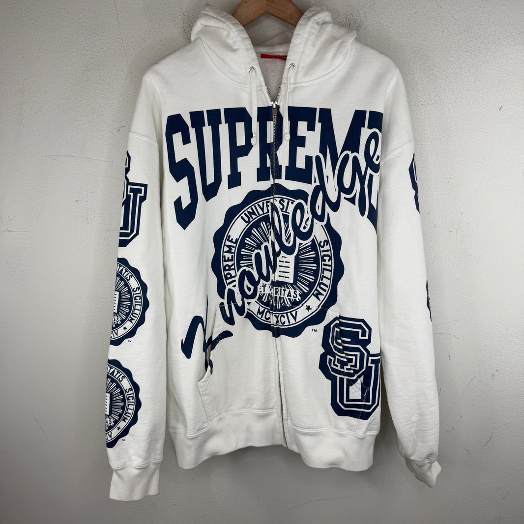 Supreme Knowledge University Zip Hoodie