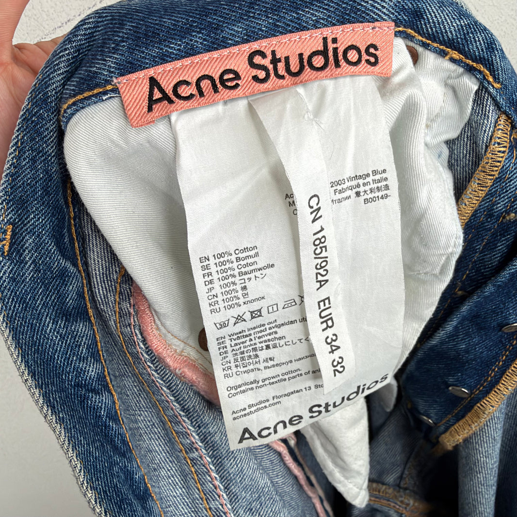 Acne Studios 2003 Vintage Blue Jeans