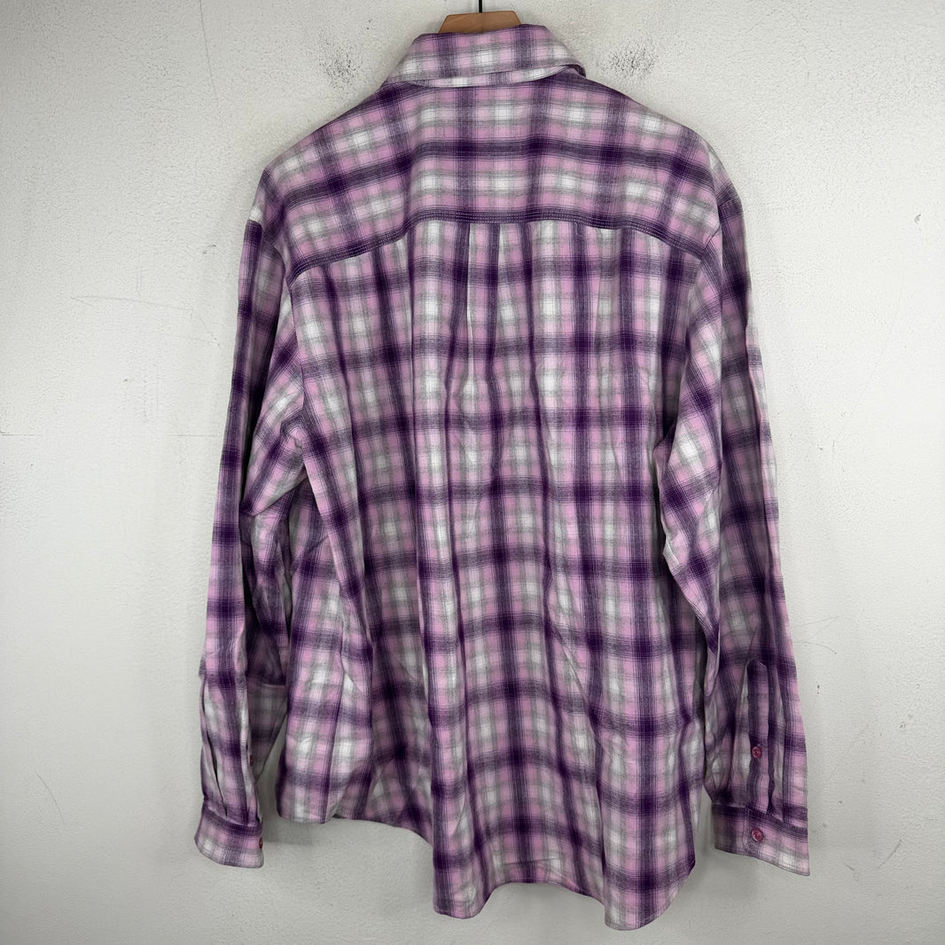 ERL Pink Flannel Shirt