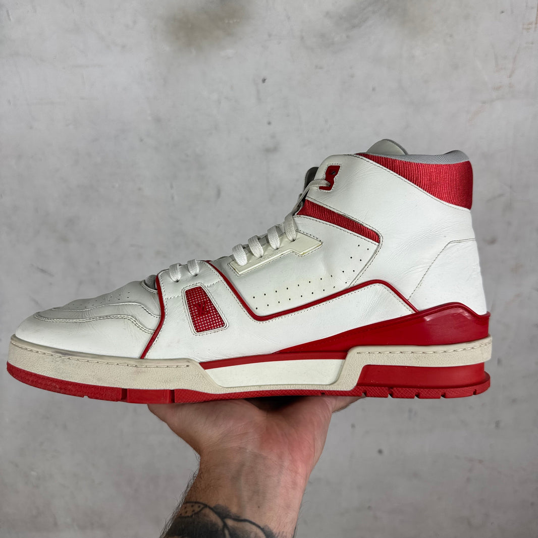 Louis Vuitton Red #54 Mid Trainers
