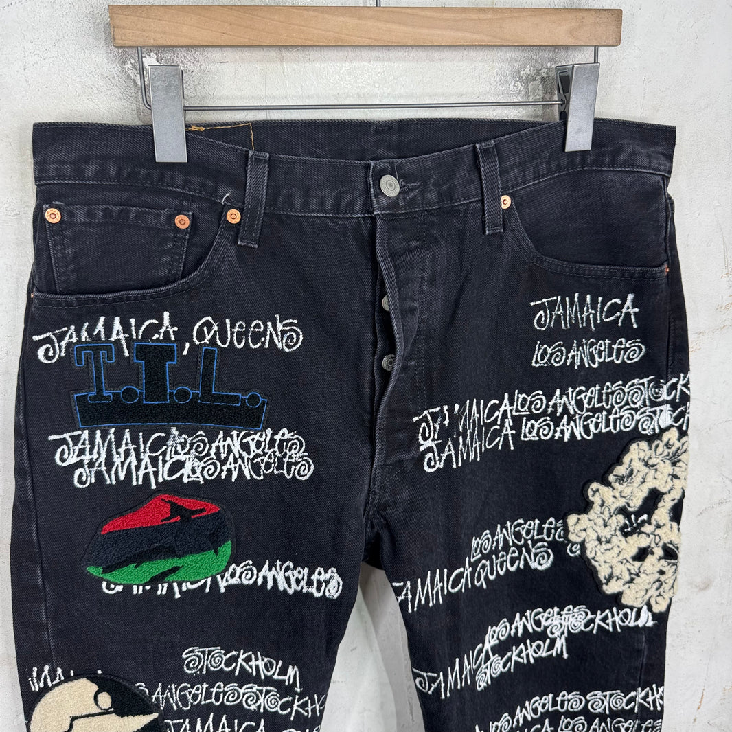 Denim Tears x Levis Our Legacy Patch Jeans