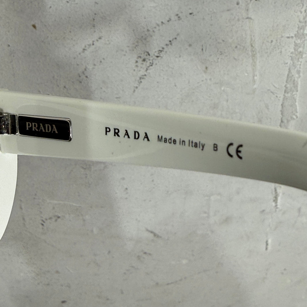 Prada Rectangular 24YS Runway Sunglasses