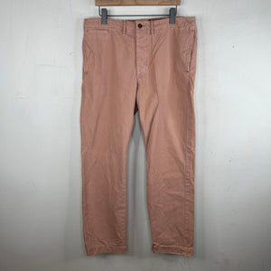 RRL Pink Officer Fit Chino Trousers