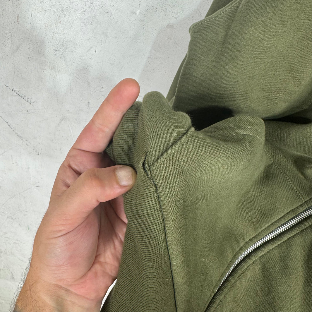 Supreme Thermal Lined Hood Logo Zip Hoodie
