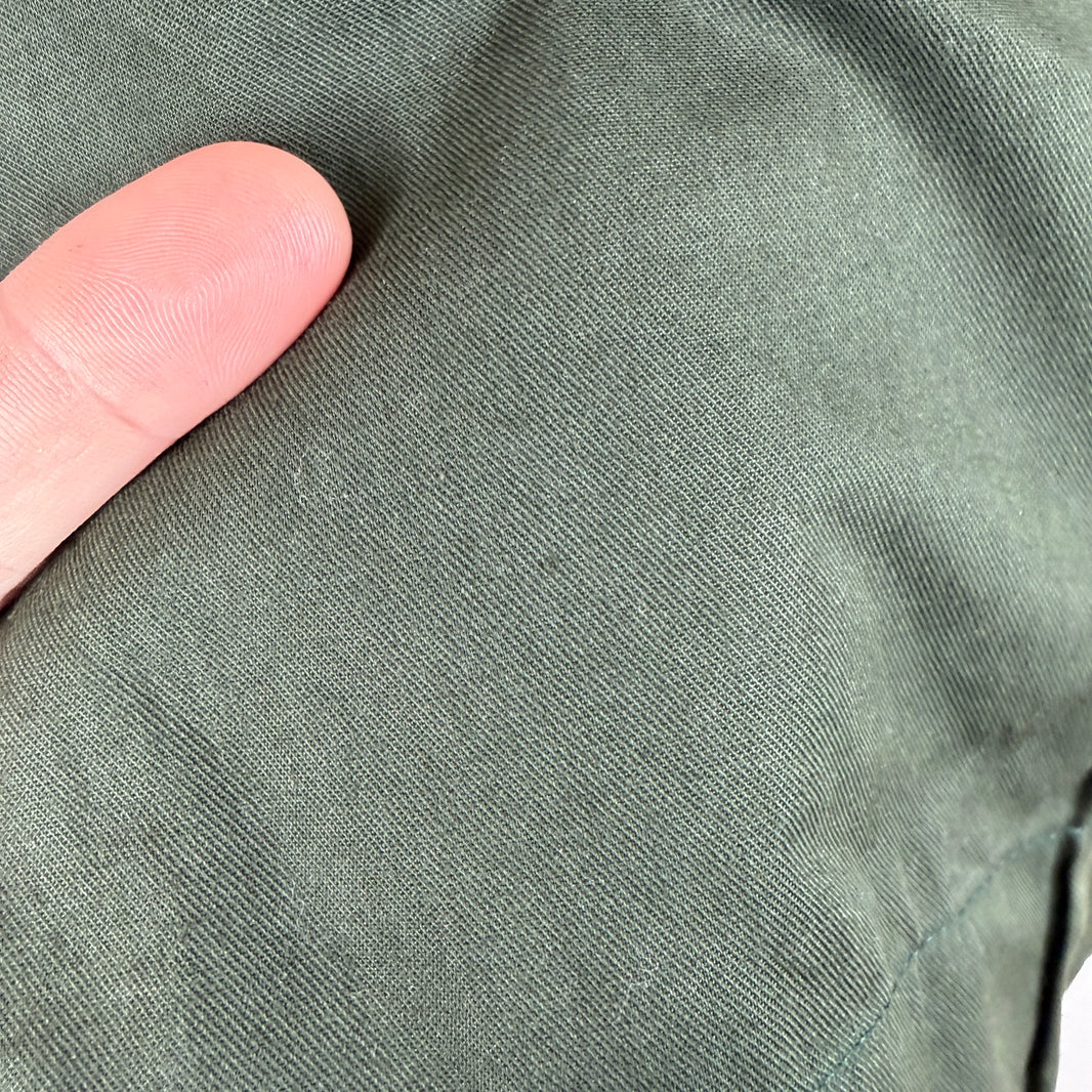 Dries Van Noten Green Trouser Shorts