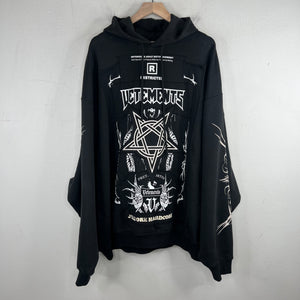 Vetements J'Adore Metal Hoodie