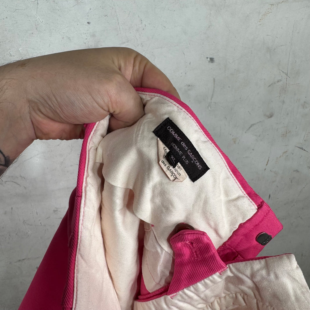 CDG Homme Plus Pink Balloon Pants