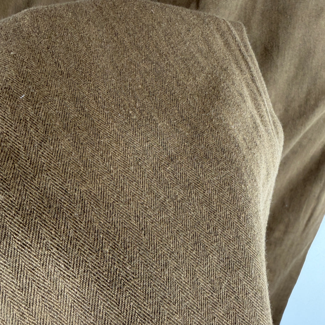RRL Brown Wool Blend Trousers
