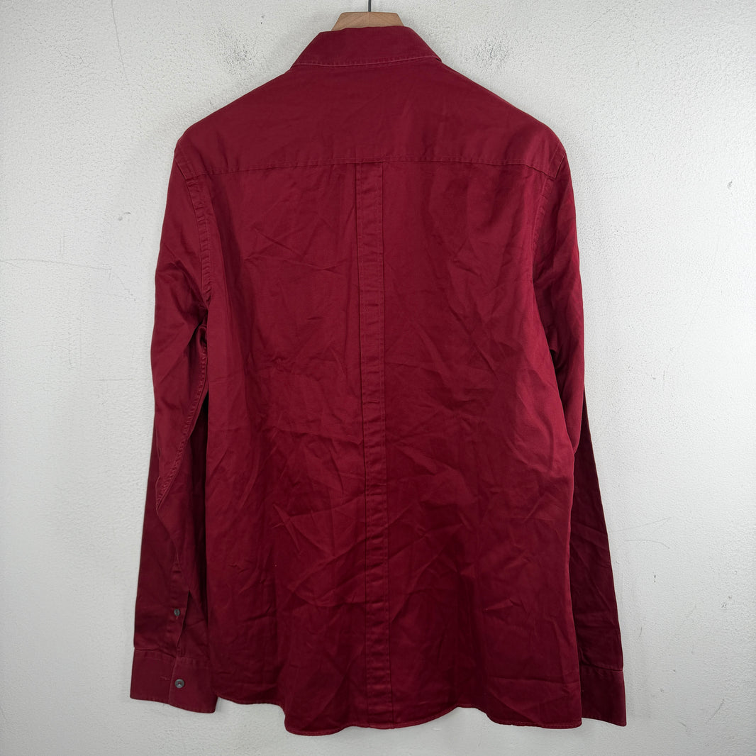 Gucci Slim Red Button Up LS Shirt