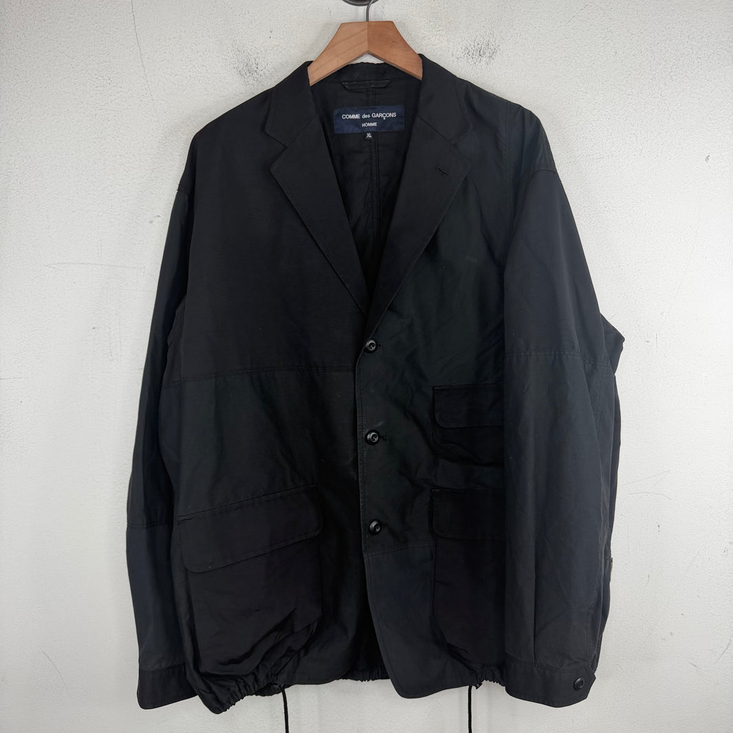 CDG Homme Cinched Hybrid Blazer Jacket