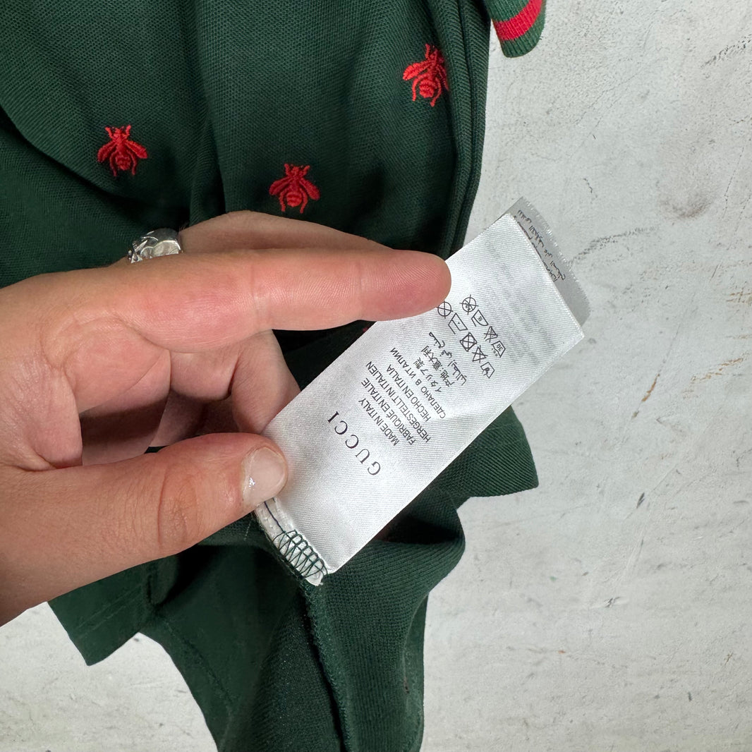 Gucci Multi Bee Embroidered Polo
