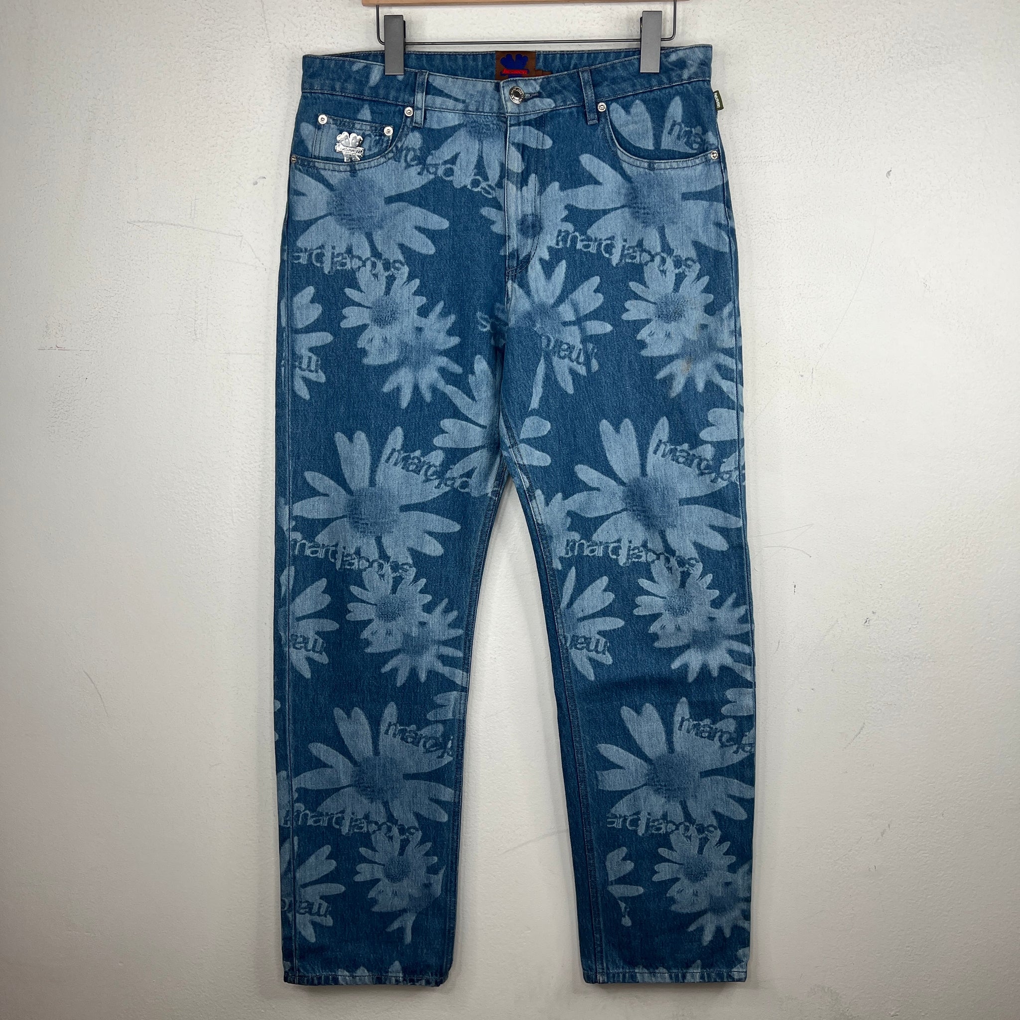 Heaven by Marc Jacobs Lasered Floral Jeans