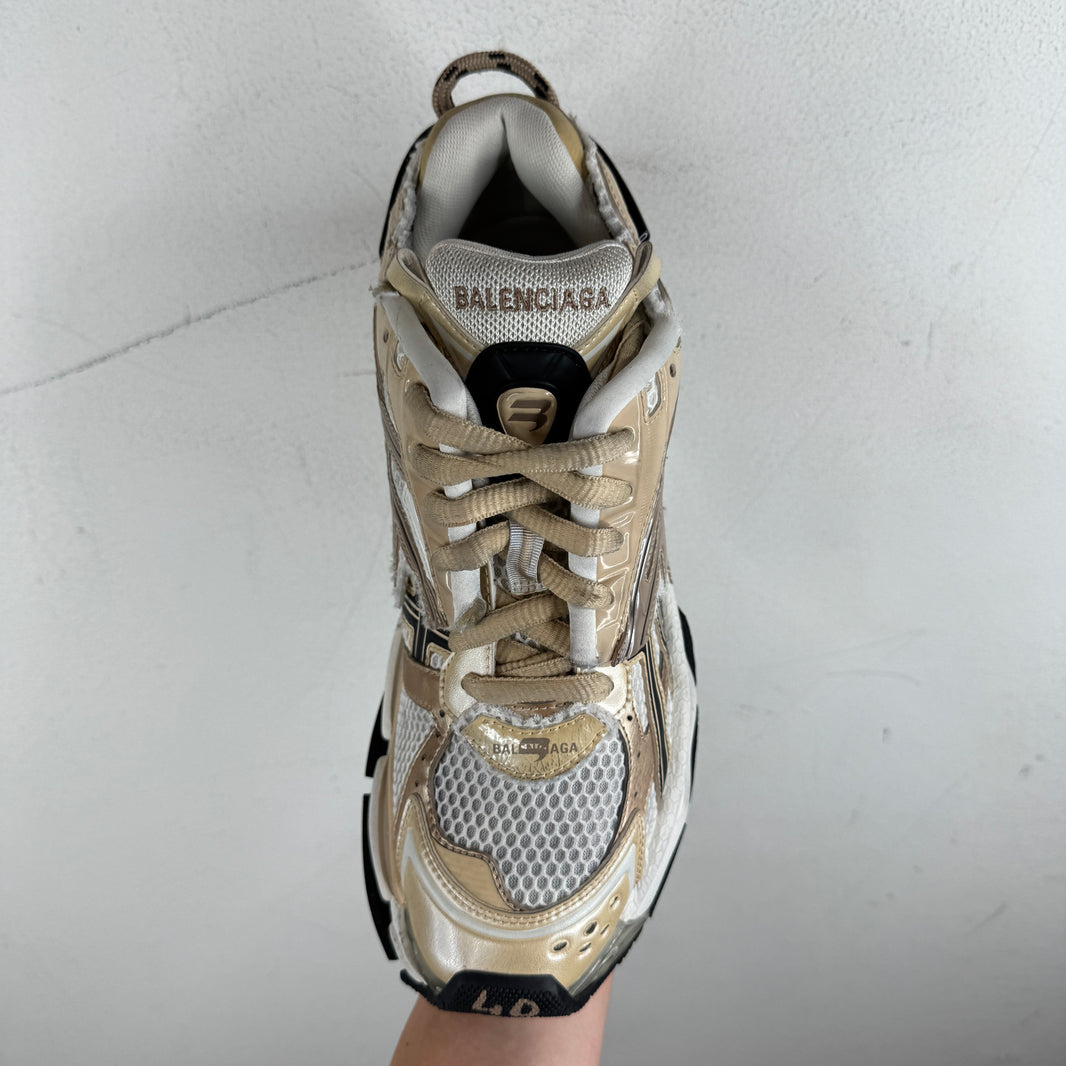 Balenciaga Beige Runner Sneakers
