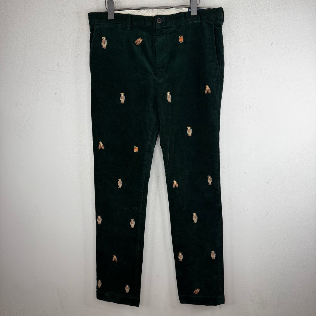 Polo Ralph Lauren Embroidered Corduroy Pants