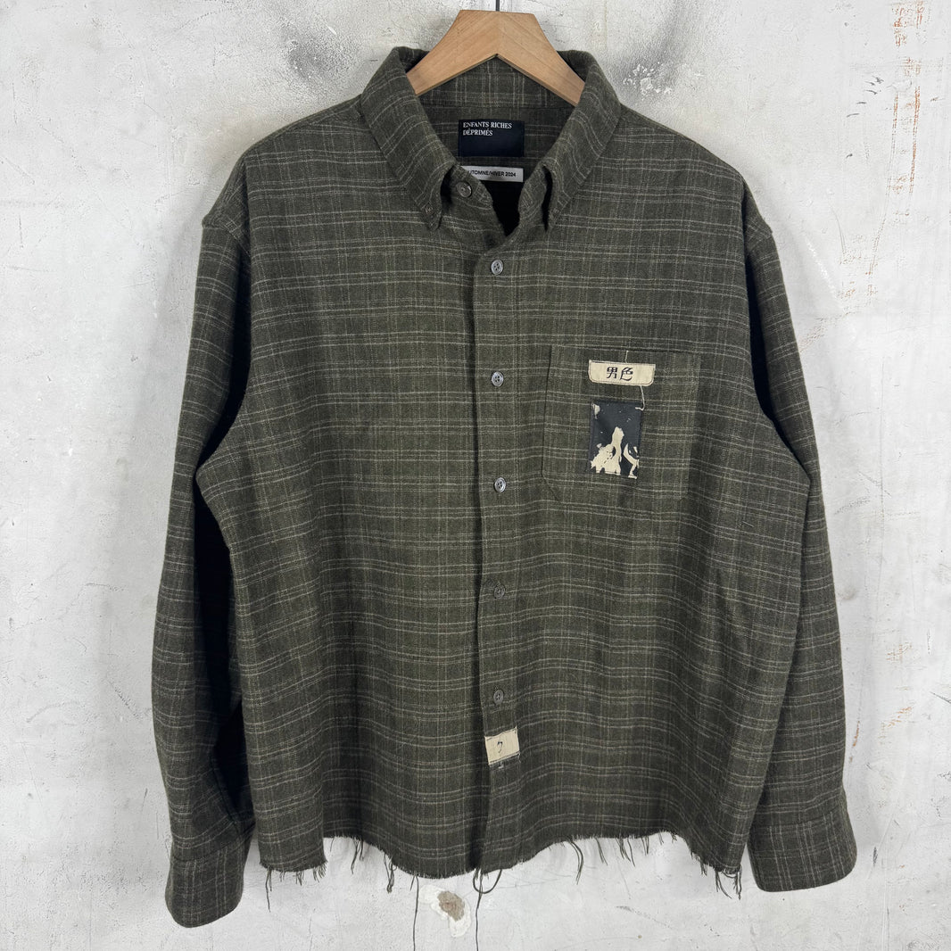 ERD Wool Assemblage Flannel Shirt