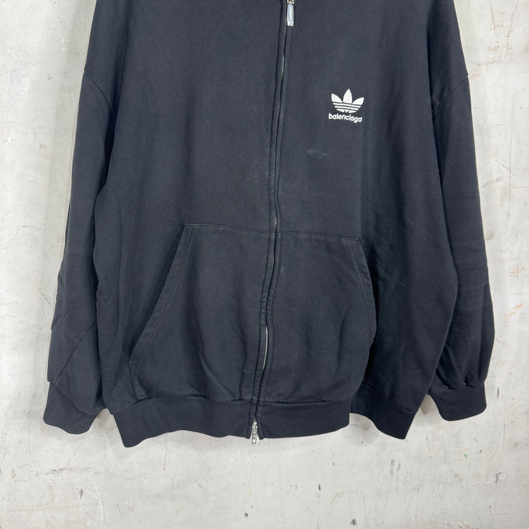 Balenciaga x Adidas Zip Up Hoodie
