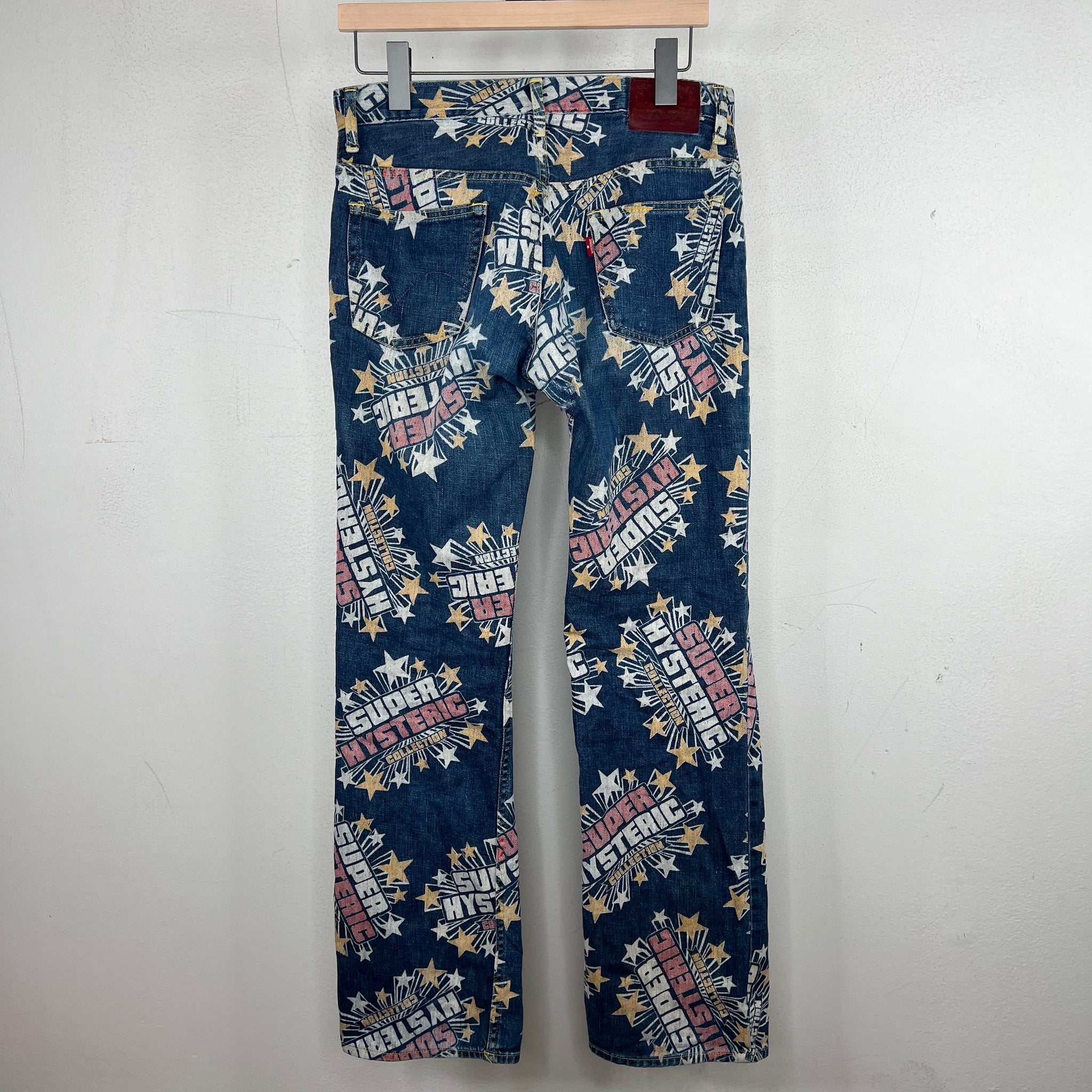 Hysteric Glamour Super Hysteric All Over Jeans