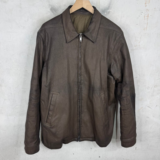 Rick Owens Brad Jacket Brown