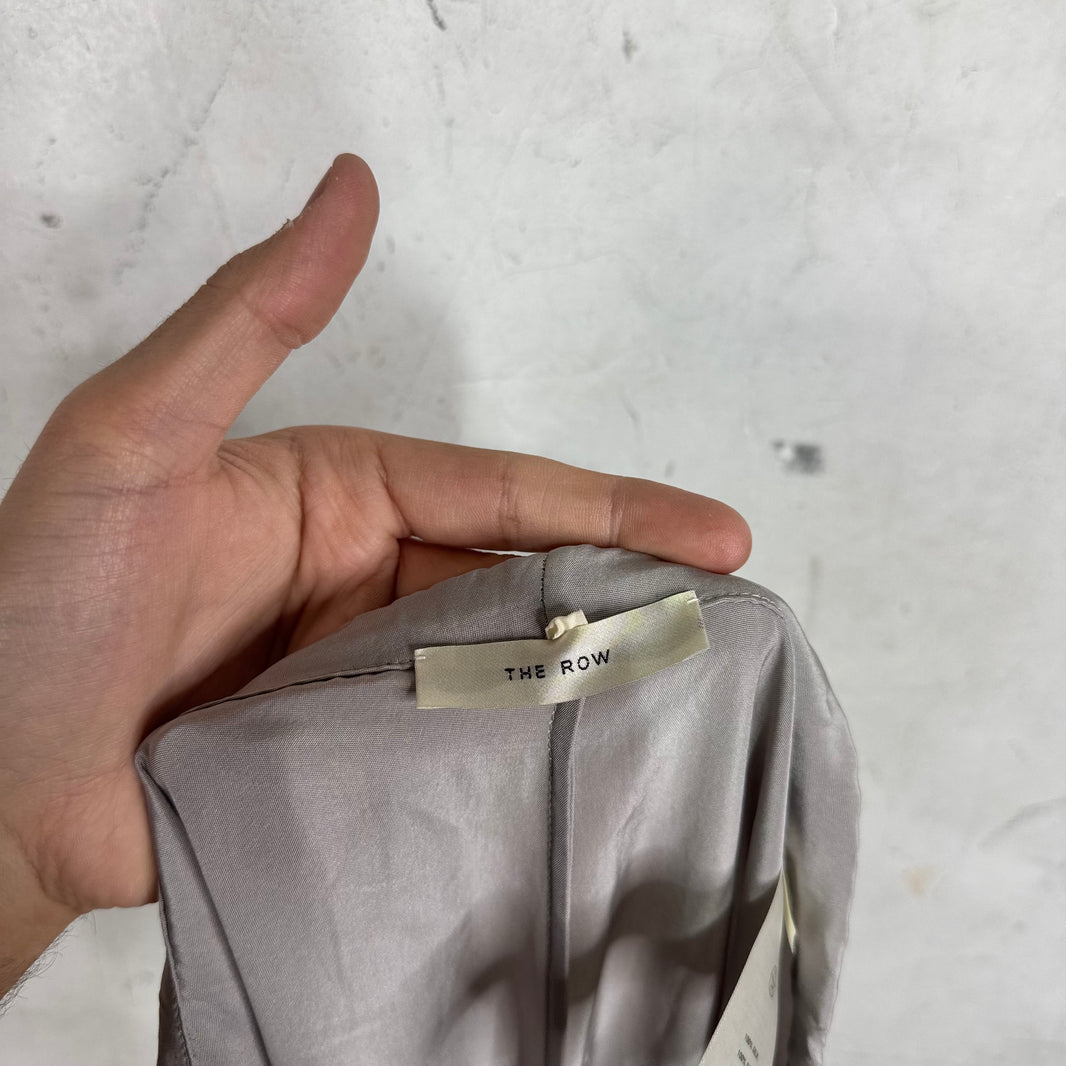 The Row Silk Loose Lounge Pants
