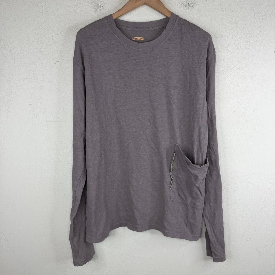 Kapital Working Class Hero Rib Pocket LS Shirt