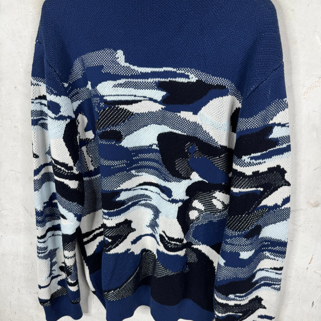 Louis Vuitton Camouflage Jacquard Sweater