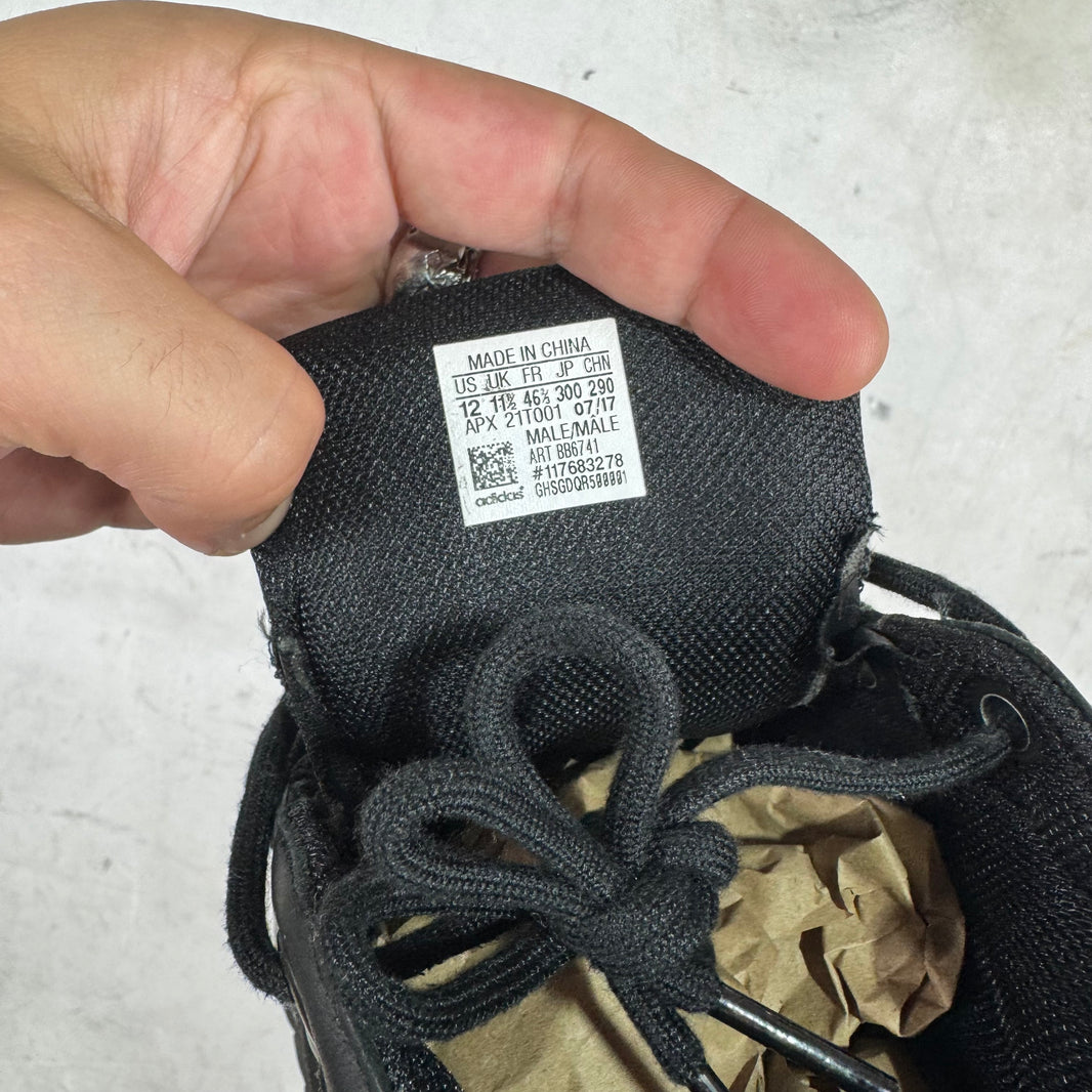 Raf Simons x Adidas Black Ozweegos