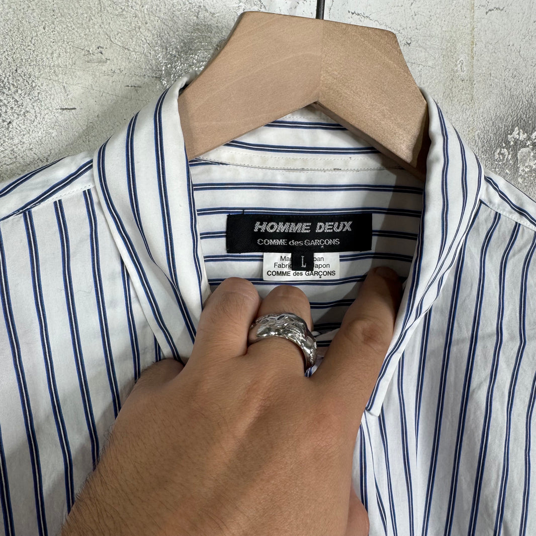 CDG HD Pinstriped Shirt