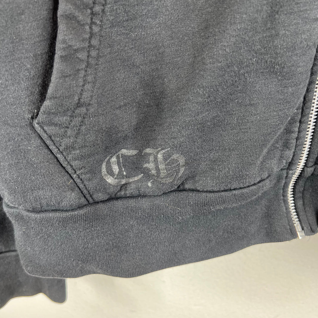 Chrome Hearts Eyechart Zip-Up Hoodie