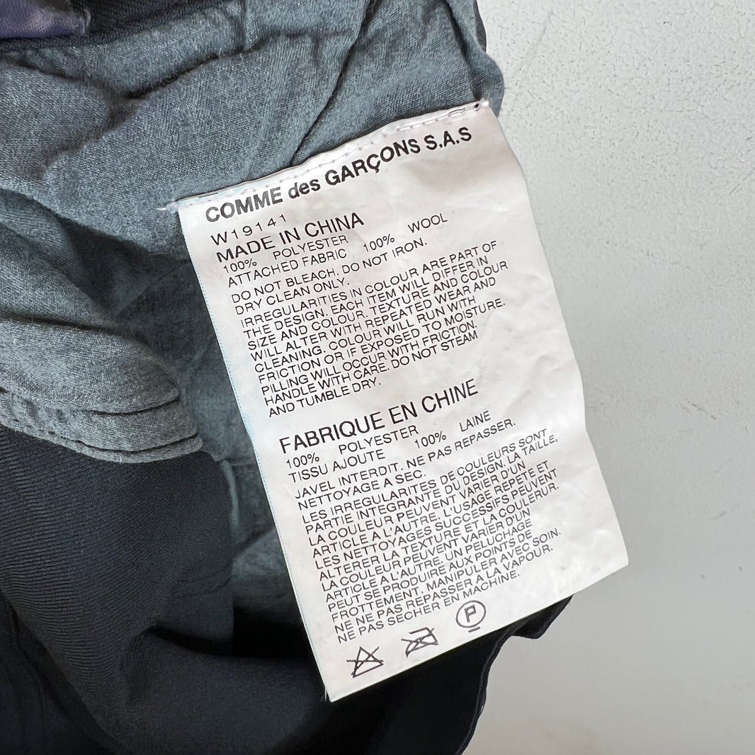 CDG Wool Patched Trousers