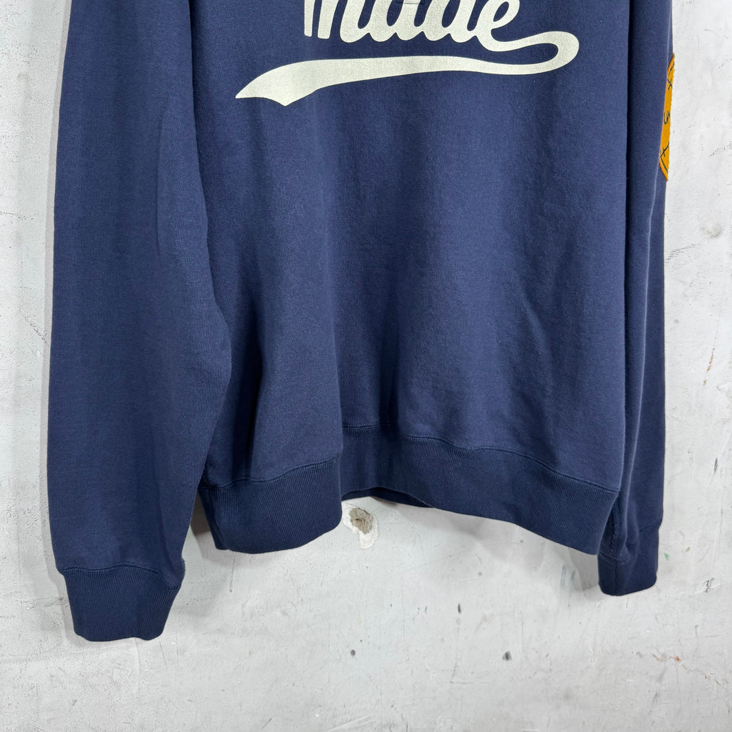 Human Made Script Logo Quarter Zip