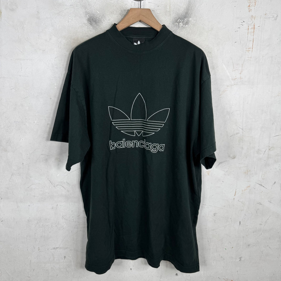 Balenciaga x Adidas Trefoil T-Shirt