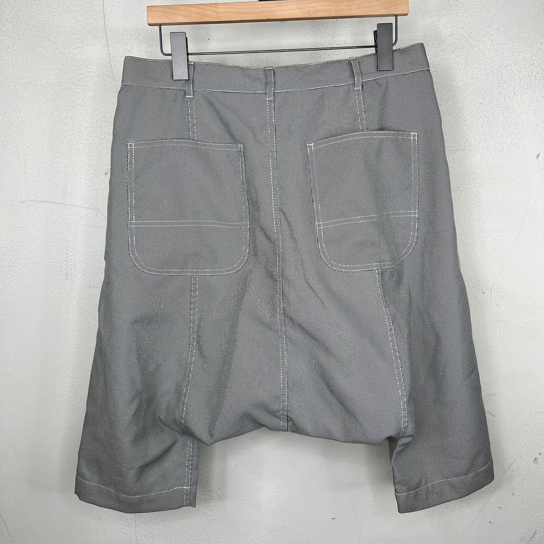 Comme Des Garcons Houndstooth Shorts