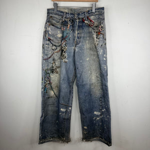 Acne Studios Chain Trompe Denim Jeans
