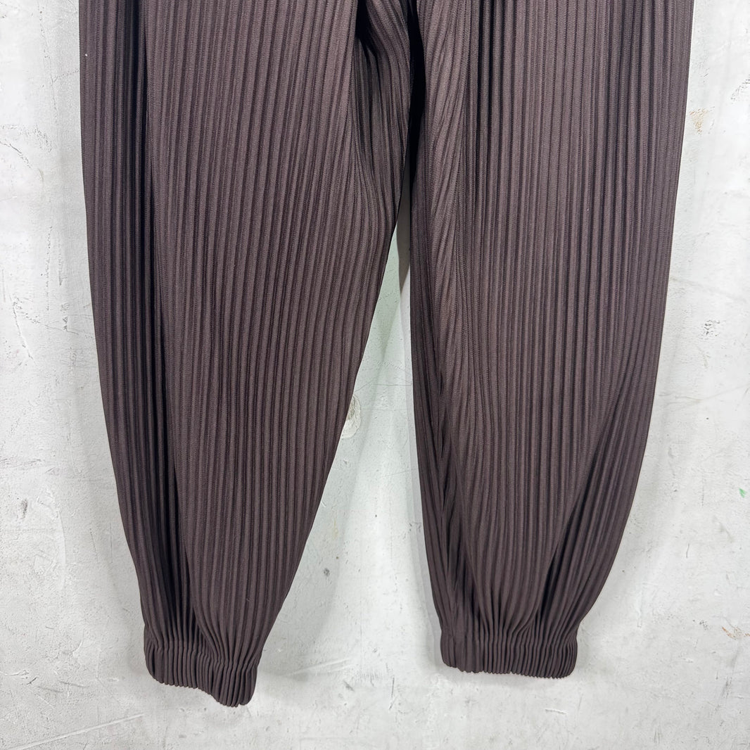 Issey Miyake Homme Plisse Brown Balloon Pants