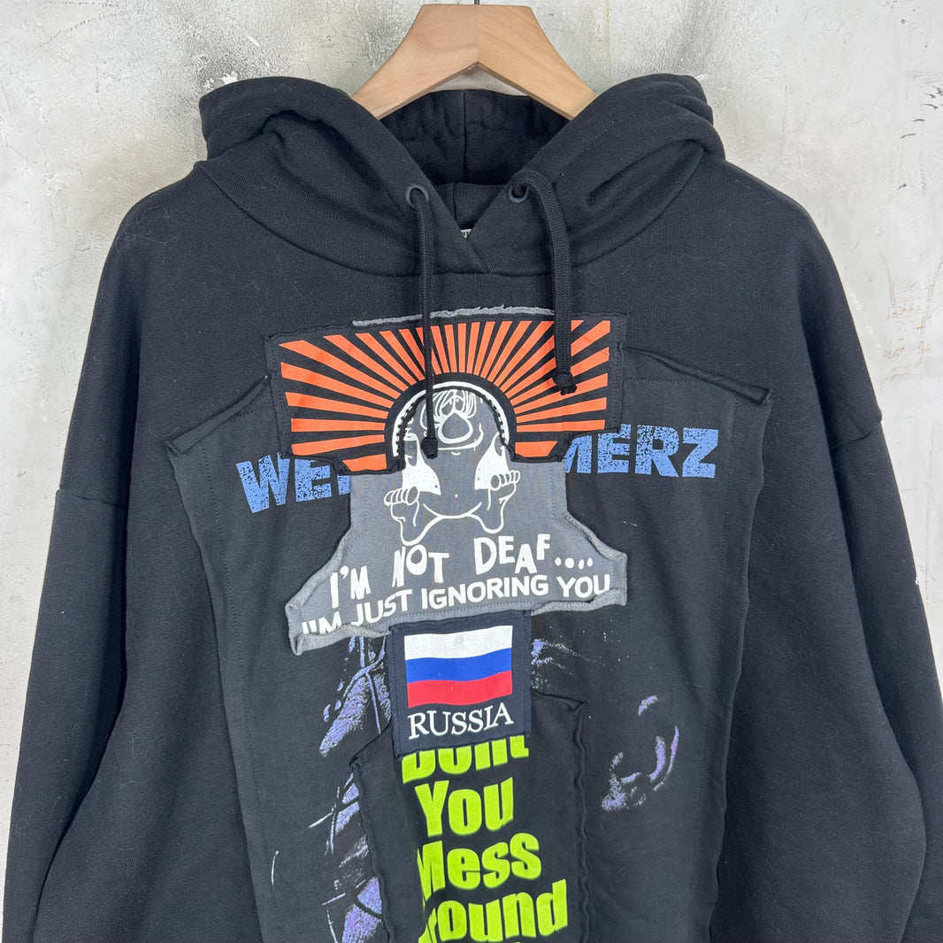 Vetements Russian Patch Hoodie